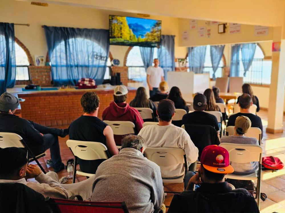 Baja Rehab Group Therapy Meeting